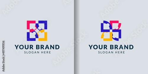 Group logo template