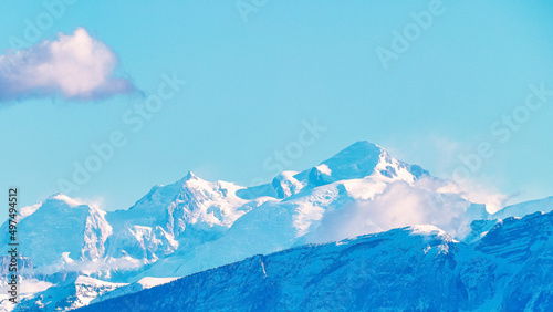 LE Mont-Blanc depuis Chamb  sy