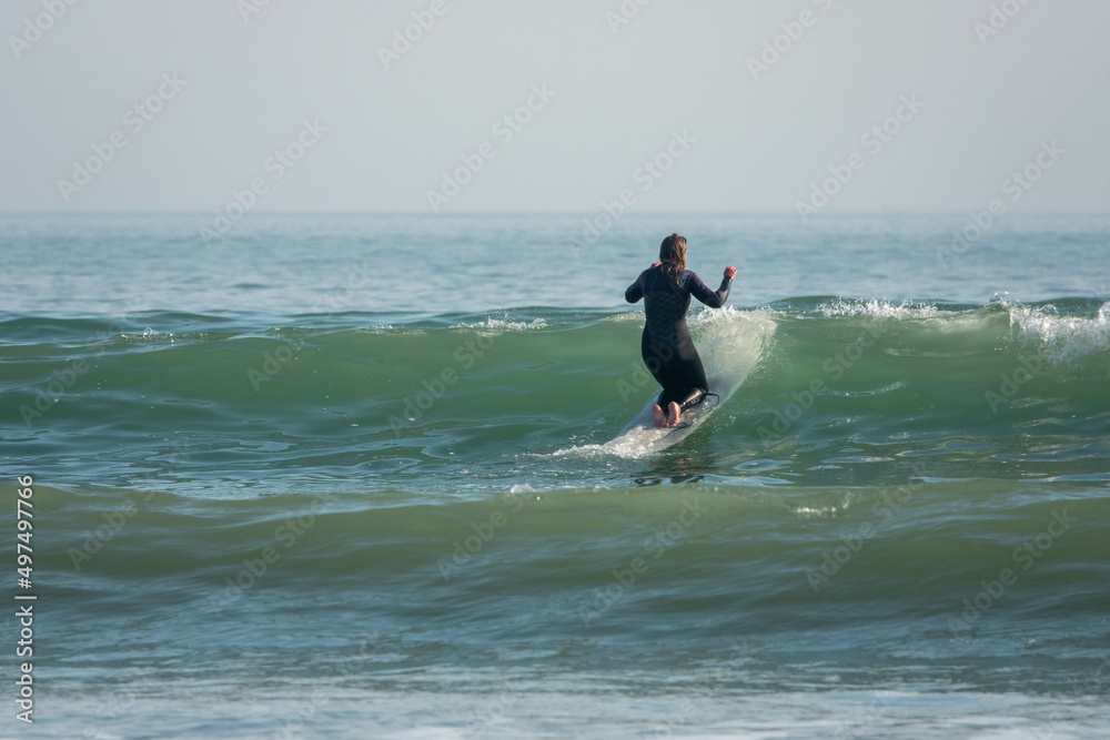 surfer riding the waves surface water sport surfer riding the waves surface water sport