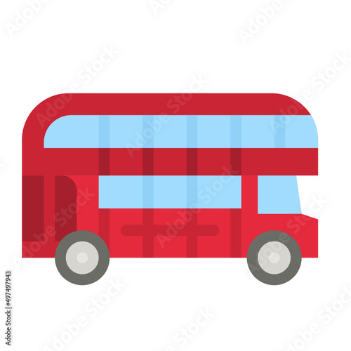 bus flat icon