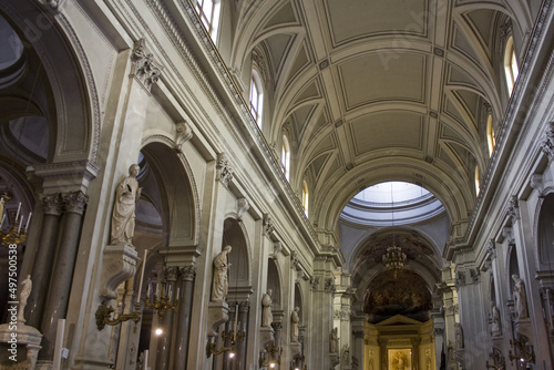  Interior of Cathedral of Palermo  Sicily  Italy