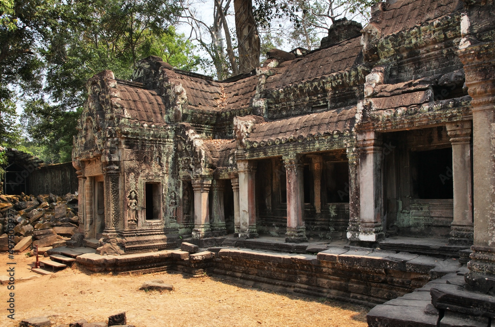 Ta Prohm temple at Angkor. Siem Reap province. Cambodia Ta Prohm temple at Angkor. Siem Reap province. Cambodia