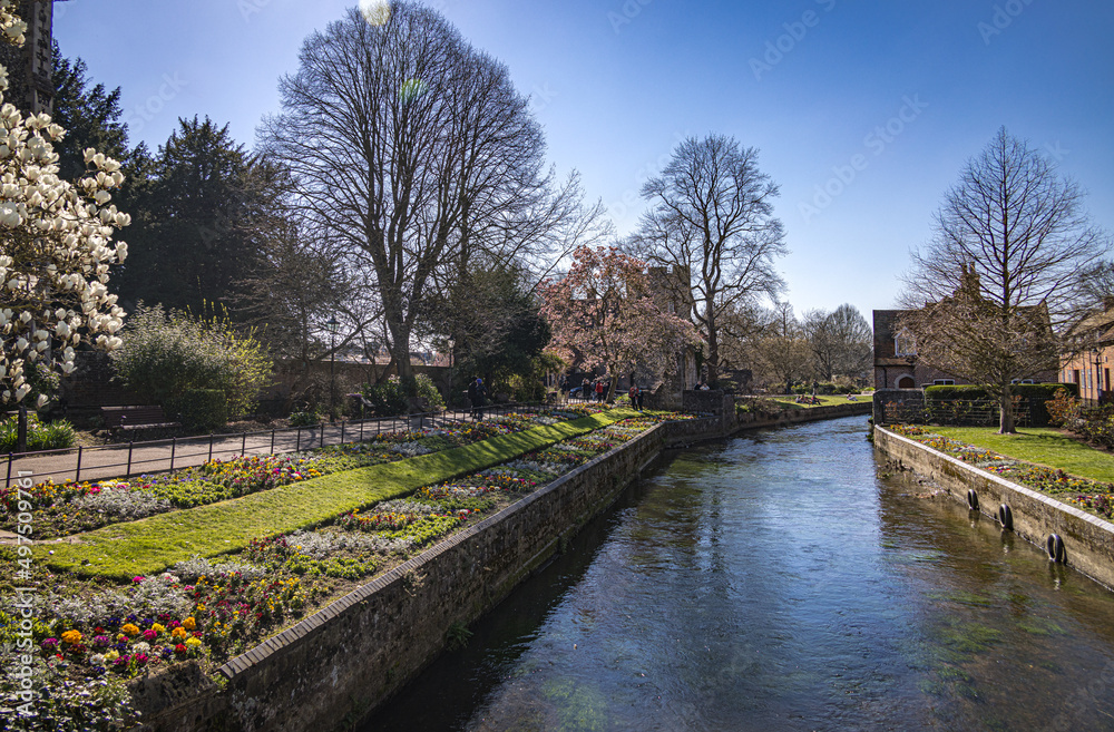 River Stour, Canterbury, Kent, England