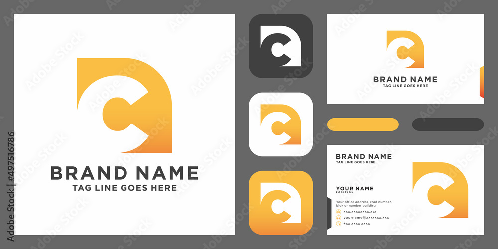 Initial Letter C Logo Design vector Template. Creative C Logo Design ...