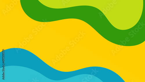 Colorful abstract background with dynamic shadow on background. Summer background concept with copy space. Vector background. EPS 10