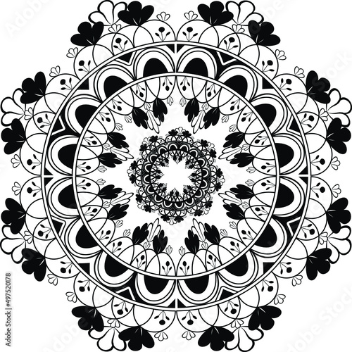 mandala design graphic vector design new template