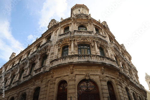 Ancient building in Old Havana, Cuba