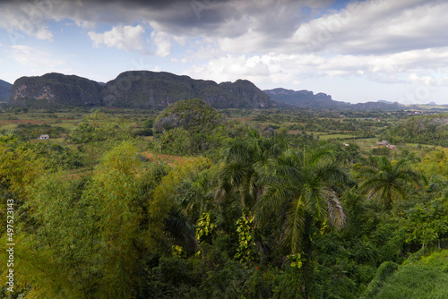 The characteristic Mogotes in Vinales, Cuba