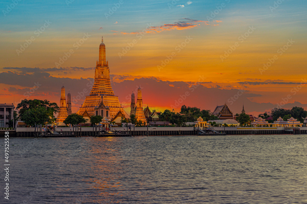 Wat Arun Ratchawararam, Bangkok, Thailand, 