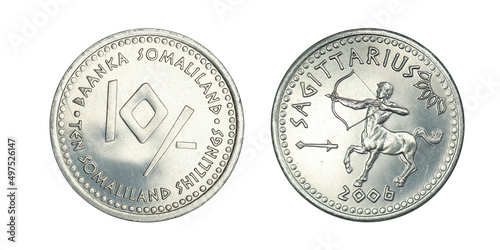 Somaliland 10 shillings 2006 Sagittarius
