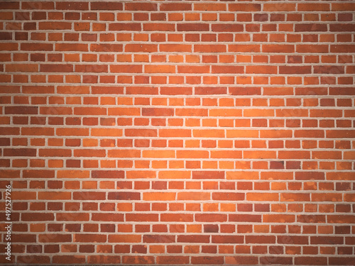 red brick wall background