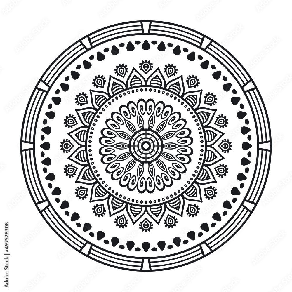 luxuary new style mandala design template luxuary new style mandala design template
