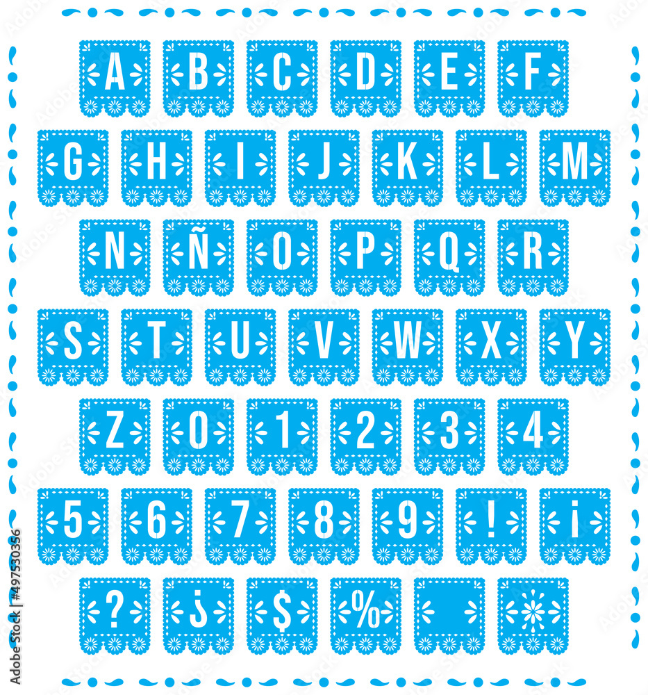 custom made wallpaper toronto digitalPapel picado alphabet. Traditional Mexican party decoration. Paper cut out garland flags. Fiesta bunting.