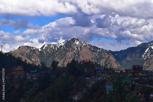 landscape with clouds