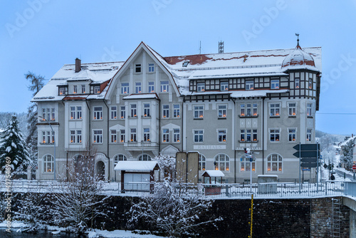 Olbernhau Rathaus Kegelschmiede photo