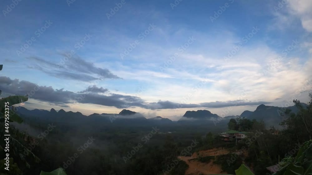 Beautiful sunrise at Khuan Nok Ten mountain, Phatthalung province Thailand.
Beautiful sunrise at Khuan Nok Ten mountain, Phatthalung province Thailand.