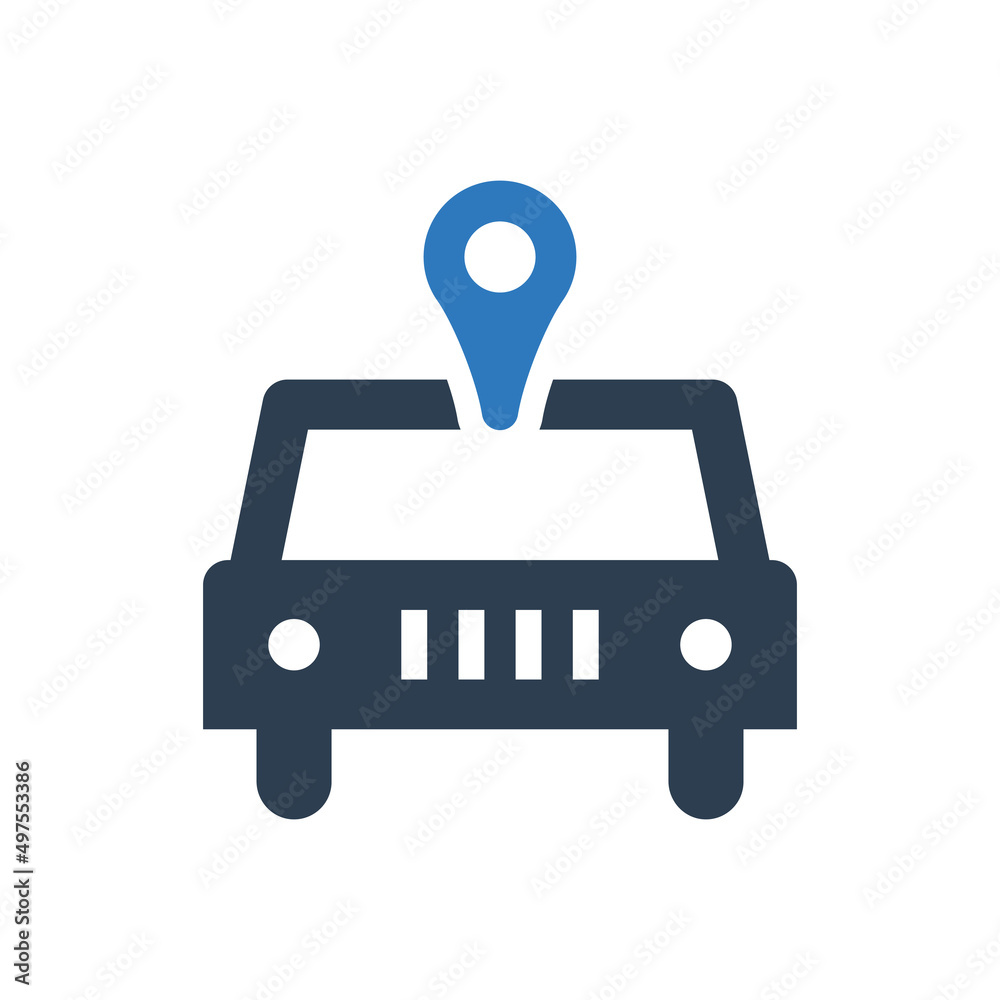 car location icon car location icon