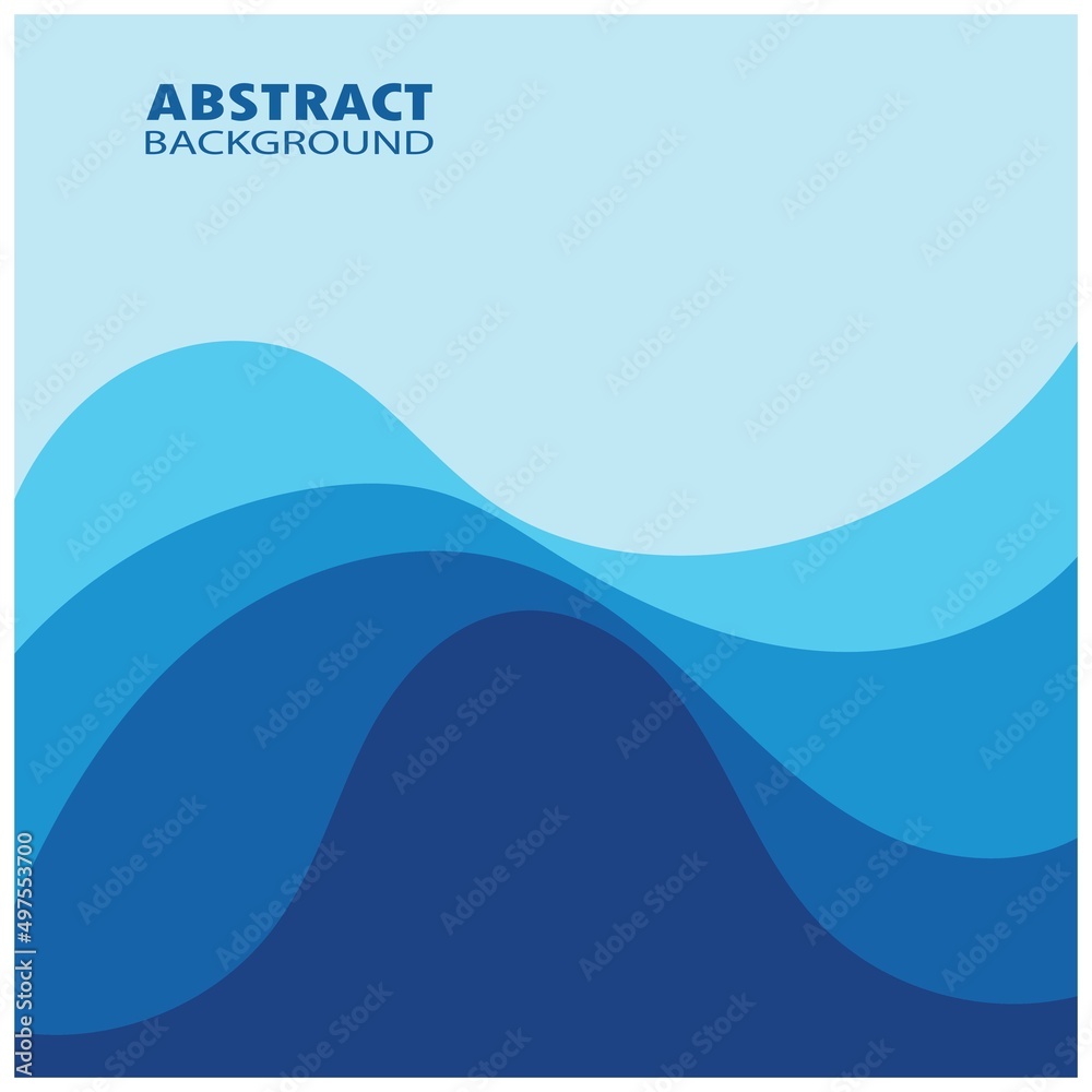 Abstract Water wave design background vector Abstract Water wave design background vector