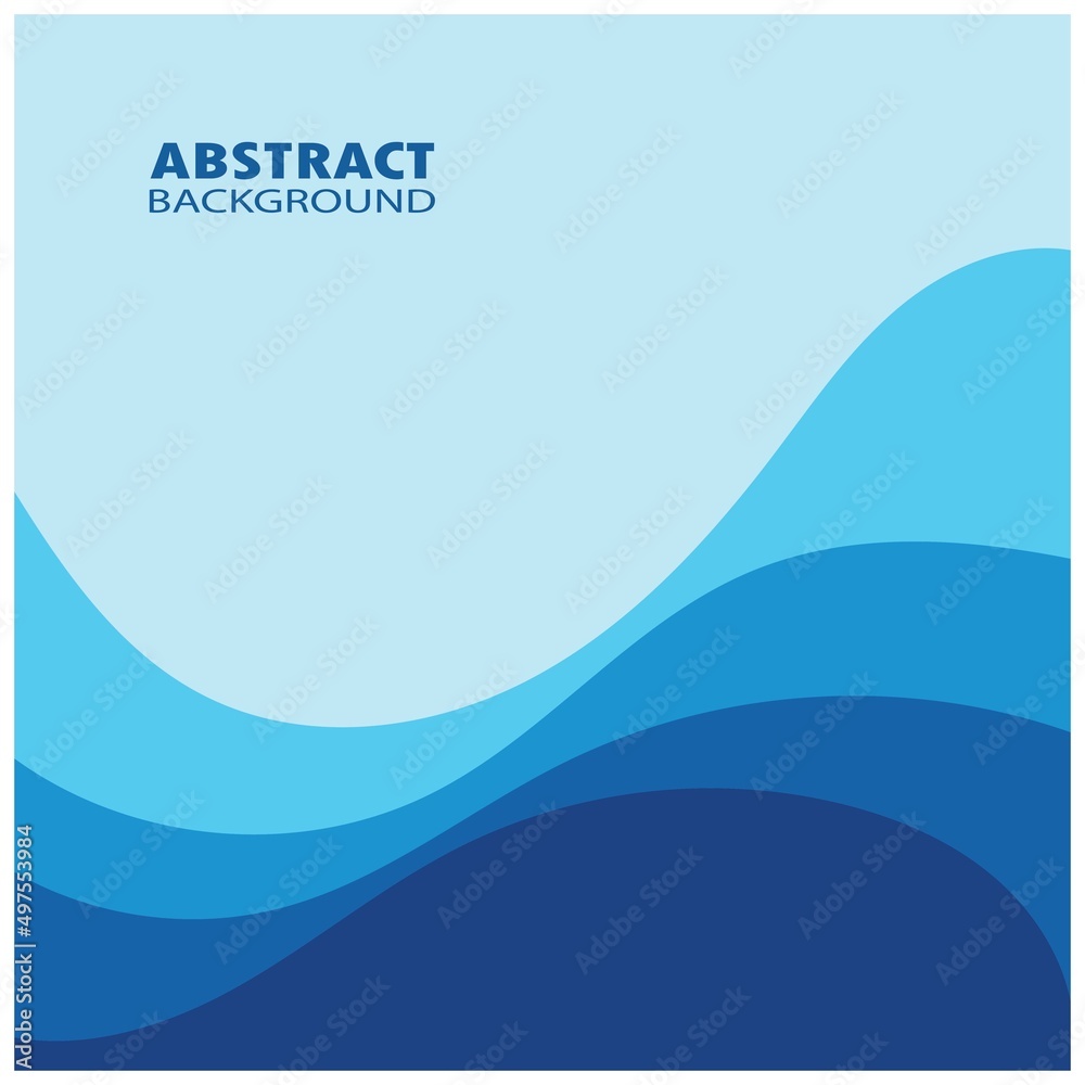 Abstract Water wave design background vector Abstract Water wave design background vector