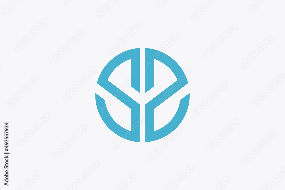 Logo Letter S and S beauty simple elegant Logo Letter S and S beauty simple elegant