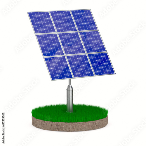 solar panel with clouds ref...