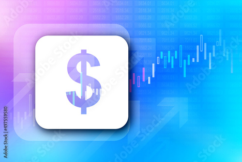 2d rendering usd Dollar symbol 