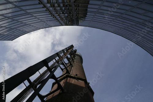 Photography Low angle view of the city buildings of Dublin, Ireland