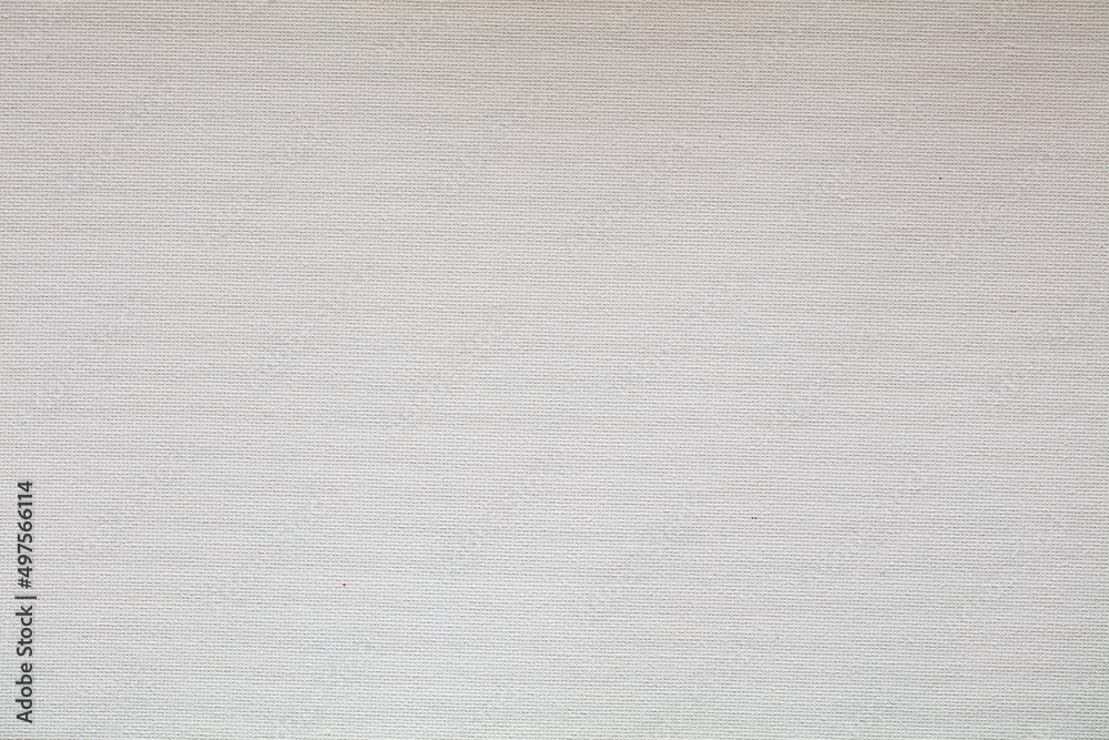 Closeup of empty white canvas Closeup of empty white canvas