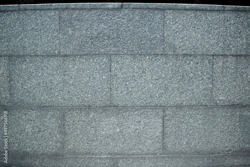 Concrete wall. Exterior decoration with cocrete wall.