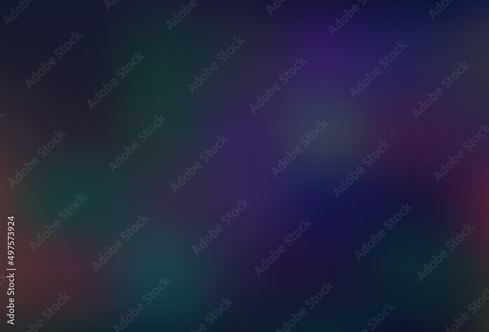 Fototapeta premium Dark BLUE vector glossy abstract template.