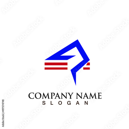 company logo design illustration