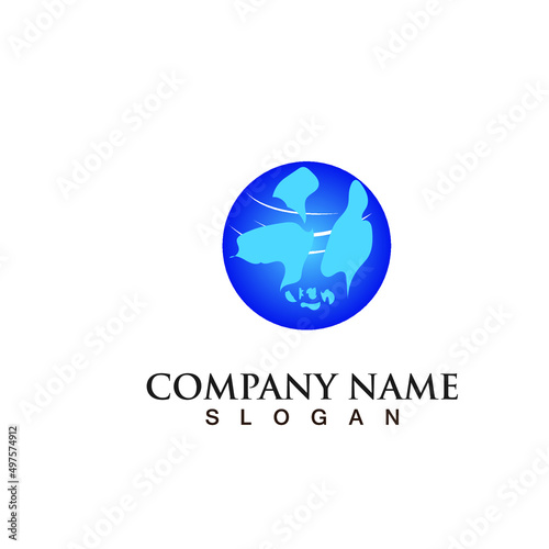 company logo design illustration
