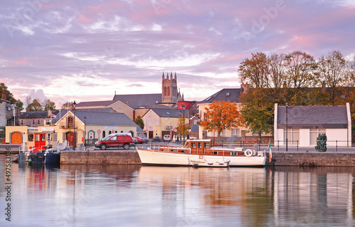 Photos Scenic view of the Carrick on Shannon town in the County Leitrim, Ireland