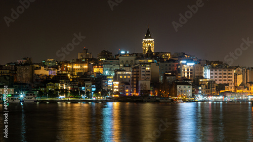 city at night Istambul Turkey © damianbn