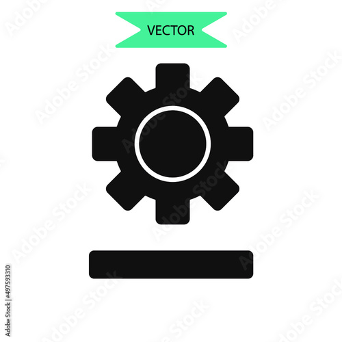 deploy icons  symbol vector elements for infographic web
