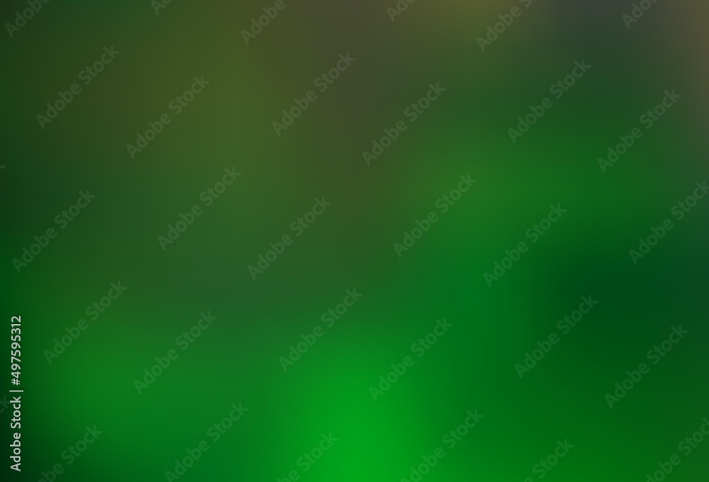 Light Green vector blurred shine abstract background. Light Green vector blurred shine abstract background.