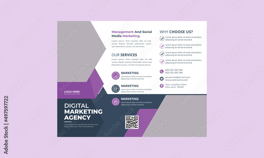 Professional business trifold brochure design Professional business trifold brochure design