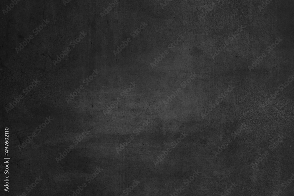 Gray textured dark stone wall background