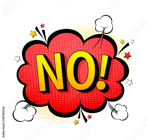 No pop, great design for any purposes. Abstract art. Vector white background