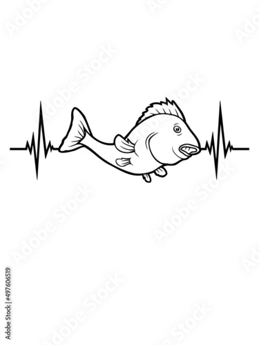 Herzschlag Puls Fisch 
