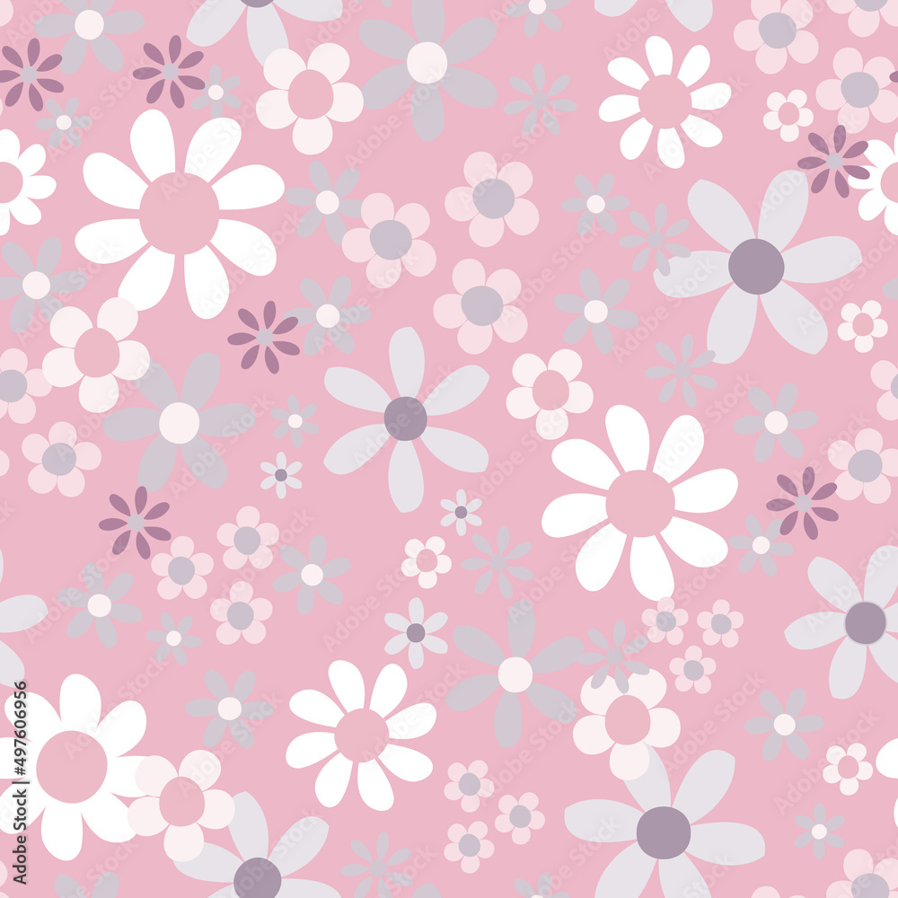 paste purple floral medley seamless vector pattern paste purple floral medley seamless vector pattern