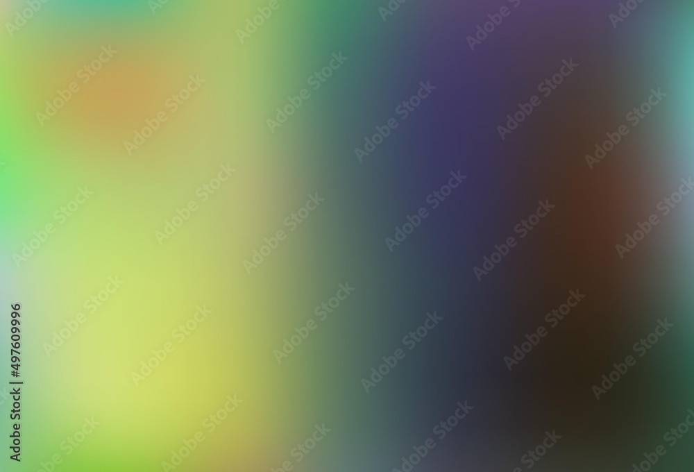 Light Green vector blurred shine abstract template. Light Green vector blurred shine abstract template.