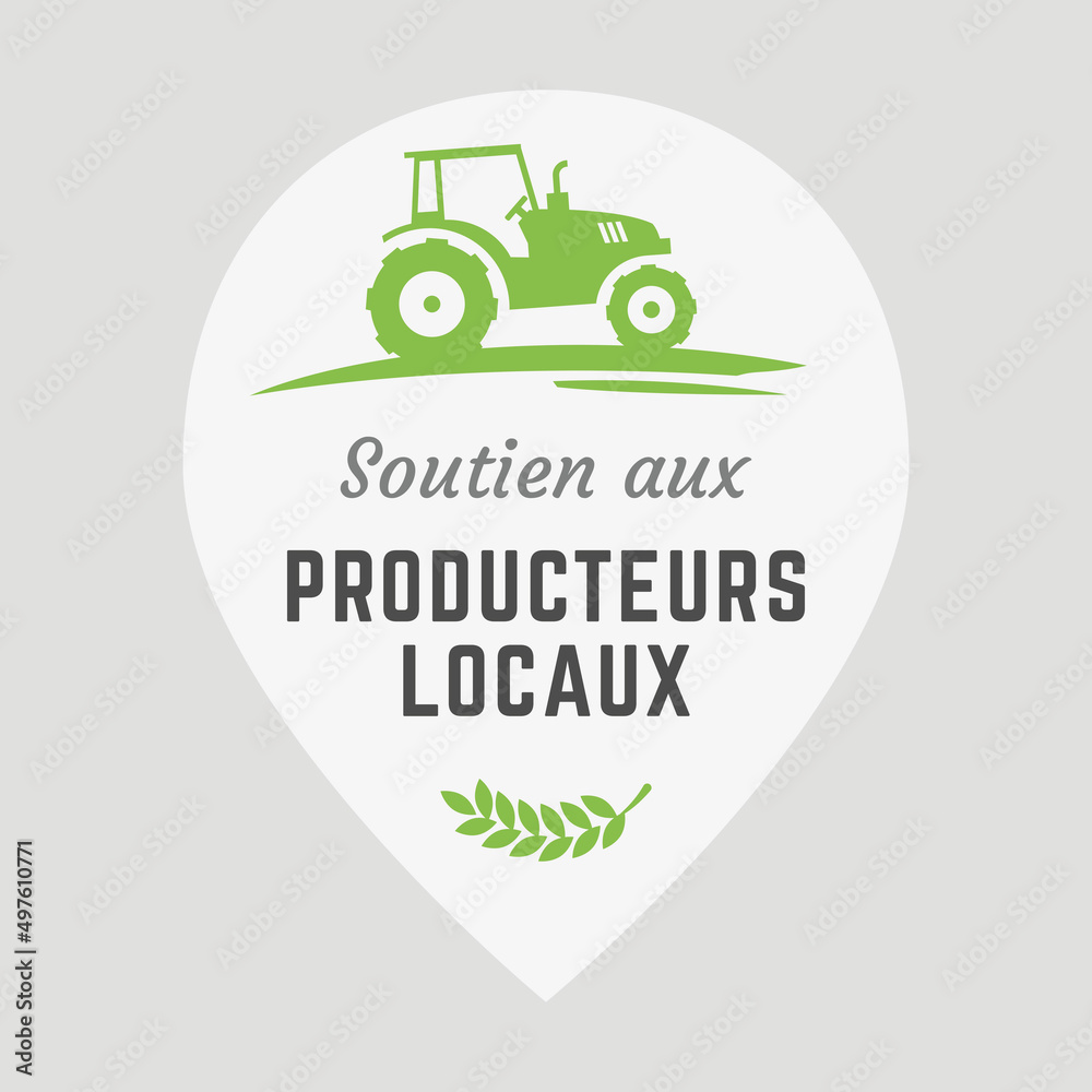 Soutien aux producteurs locaux - facile à modifier