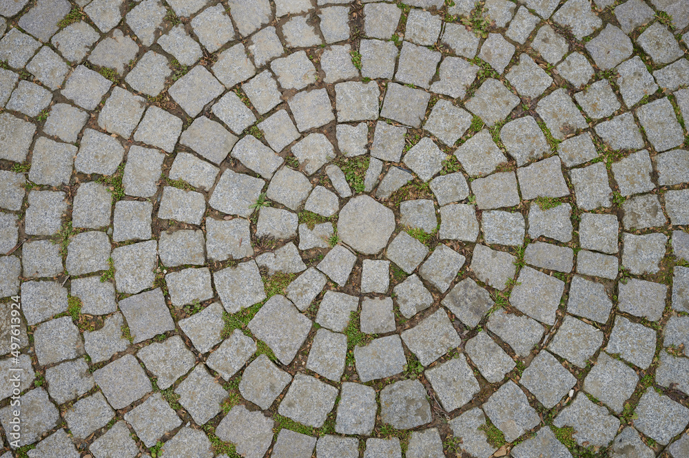 Rock stones in circle shape