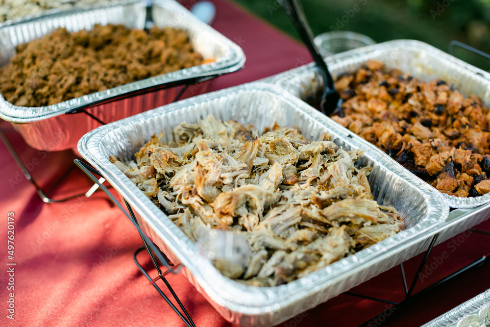 Buffet Food at Wedding Buffet Food at Wedding