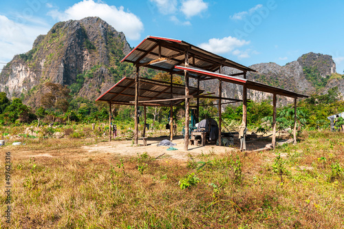 Machinery for rice milling in laos agricultural zone