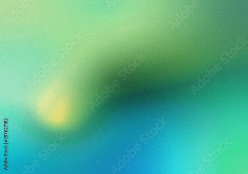Multicolor gradient background. Vintage, retro, grain texture illustration. Blurred abstract artwork. 