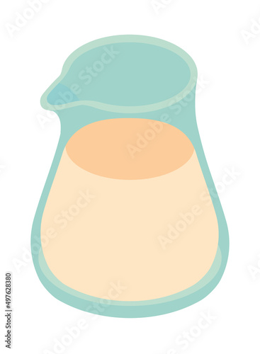 milk in jar