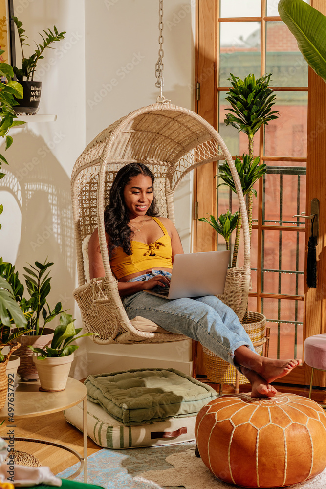 Woman Working from Home Woman Working from Home