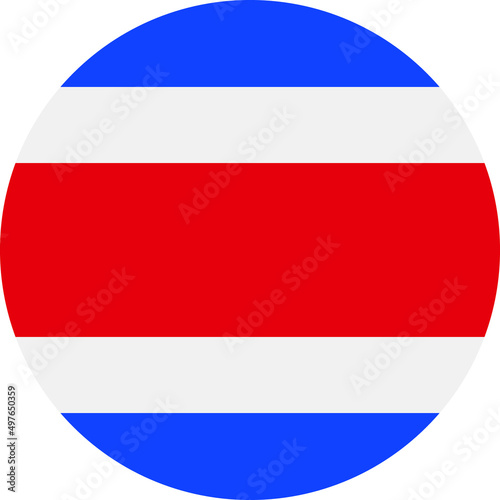 costa rica Flag Vector
